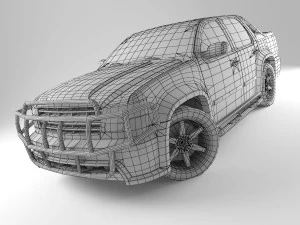 rock picup 3D Model
