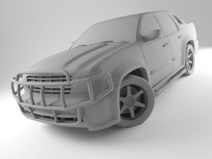rock picup 3D Модель