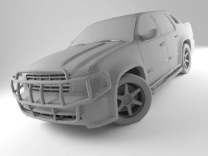rock picup 3D Model