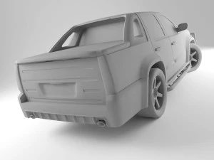 rock picup 3D Model