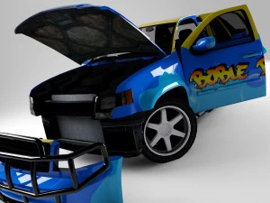 rock picup 3D Model