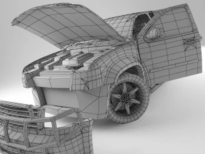 rock picup 3D Model