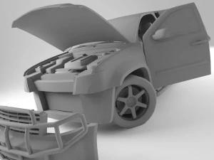 rock picup 3D Model