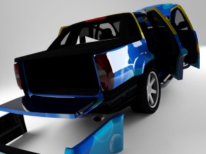 rock picup 3D Модель