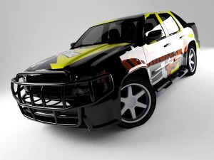rock picup 3D Model