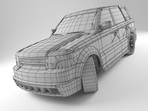 rover sport 3D Model