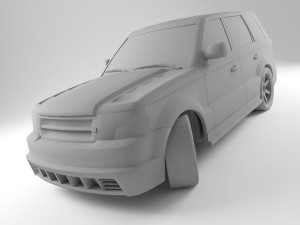 rover sport 3D Model