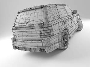 rover sport 3D Model