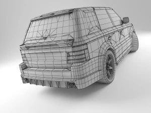 rover sport 3D Model