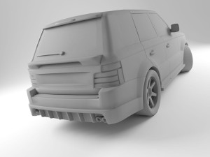 rover sport 3D Model