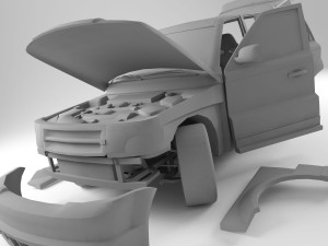 rover sport 3D Model