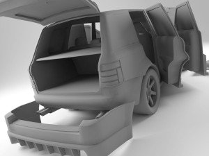 rover sport 3D Model