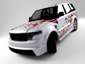 rover sport 3D Model