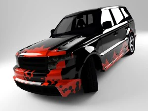 rover sport 3D Model