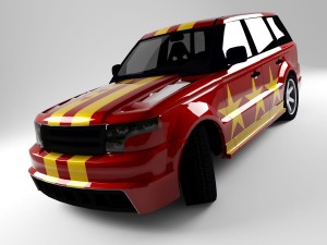 rover sport 3D Model