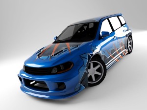 subaru 3D Model