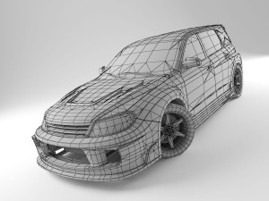 subaru Modèle 3D