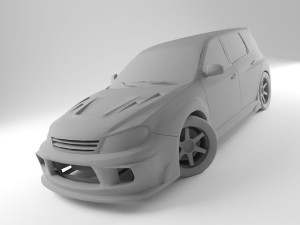 subaru Modèle 3D