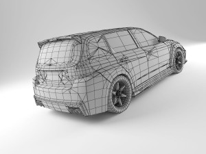 subaru Modèle 3D