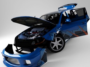 subaru Modèle 3D
