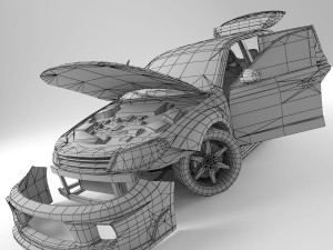 subaru Modèle 3D