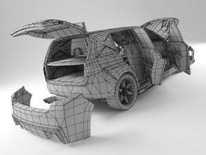 subaru Modèle 3D
