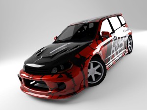 subaru Modèle 3D