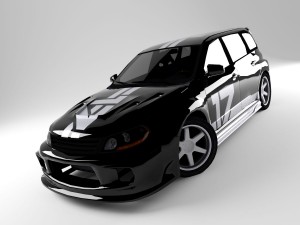 subaru Modèle 3D