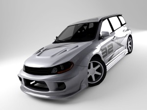 subaru Modèle 3D