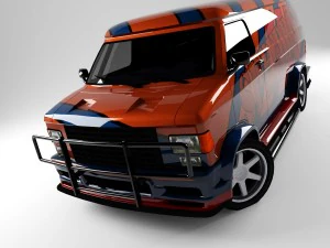 van gmc 3D Model