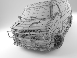 van gmc 3Dモデル