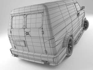 van gmc 3Dモデル