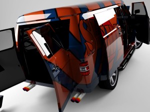 van gmc 3Dモデル