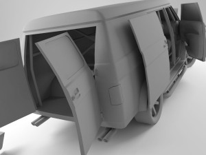 van gmc 3Dモデル
