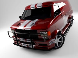 van gmc 3Dモデル