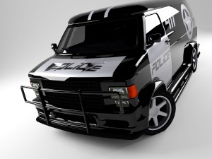 van gmc 3Dモデル