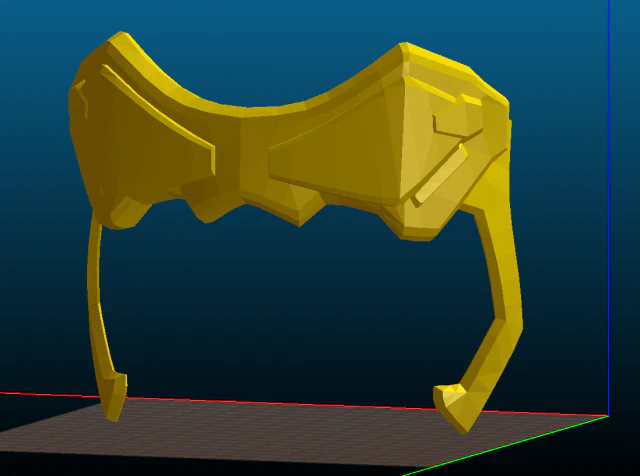 widowmaker talon headset 3d print model 3D Print Model .c4d .max .obj .3ds .fbx .stl .blend 