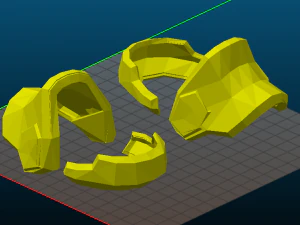 reaper full armor set 3D Print Model