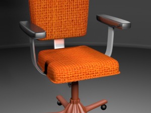 office chair 3d model rigged 3D Model