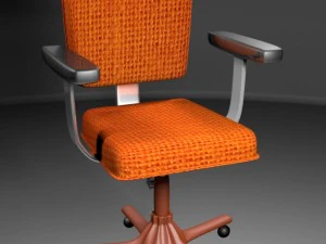 office chair 3d model rigged 3D Model