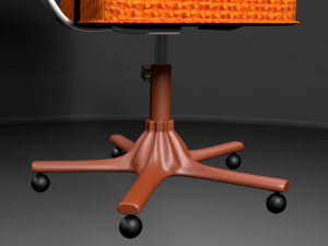 office chair 3d model rigged 3D Model