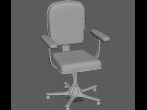 office chair 3d model rigged 3D Model