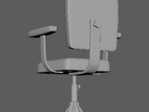 office chair 3d model rigged 3D Model