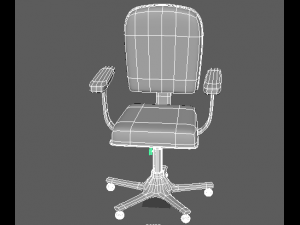 office chair 3d model rigged 3D Model