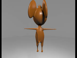 cartoon mouse Model 3D