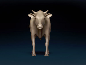 Cow Base Mesh 3Dモデル