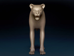 Cheetah Base Mesh Modèle 3D