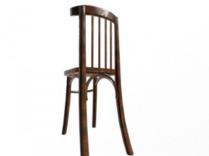 french stool cofe 3D Model
