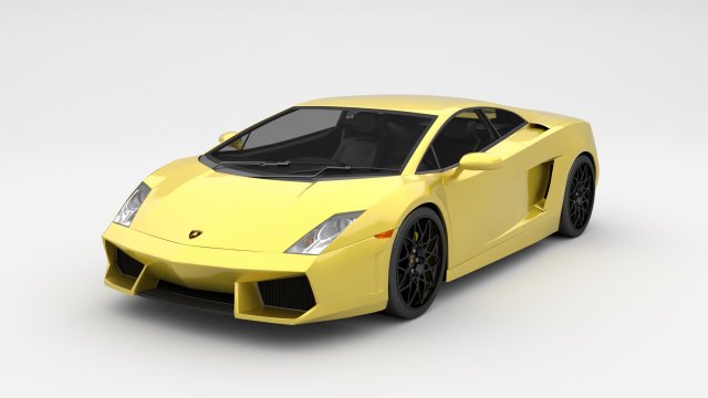 lamborghini lp560-4 Model 3D .c4d .max .obj .3ds .fbx .stl .blend