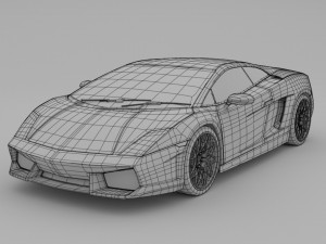 lamborghini lp560-4 Model 3D